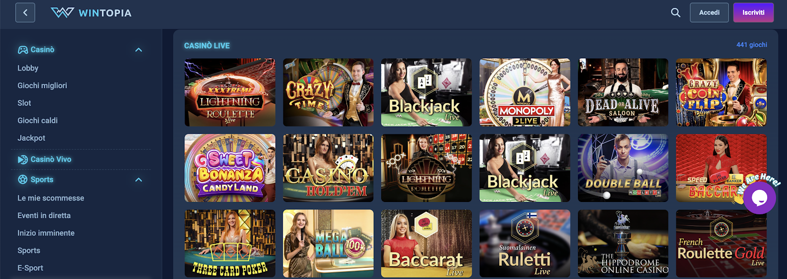 Wintopia Casino Slot Live Wintopia Casino Slot Live